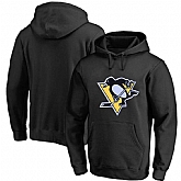 Men's Customized Pittsburgh Penguins Black All Stitched Pullover Hoodie,baseball caps,new era cap wholesale,wholesale hats